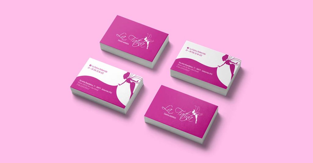 Biglietti da Visita per Centro Estetico AlessioForti.it Grafico e